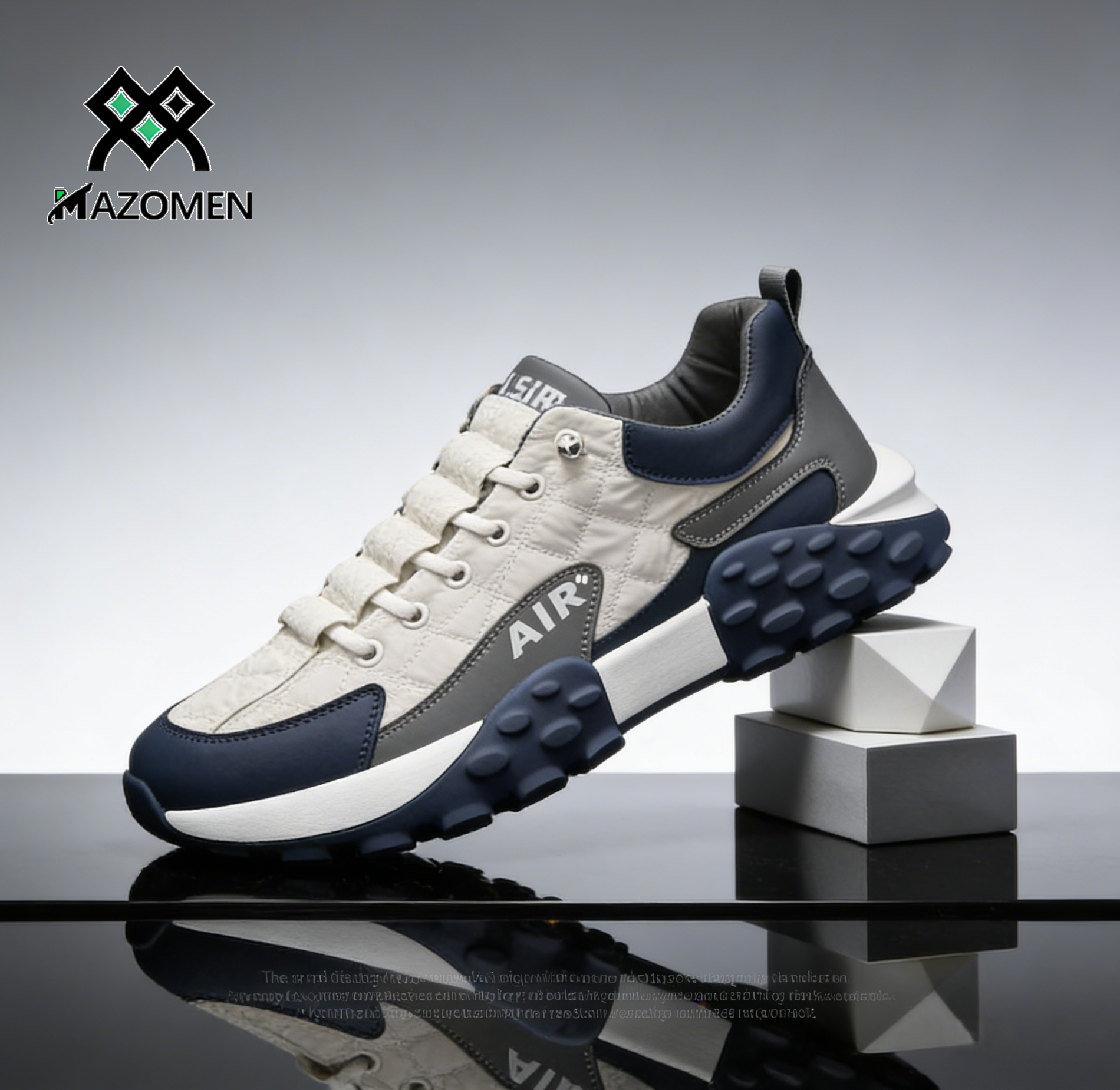 Mazomen®【🔥Περιορισμένης διάρκειας μισή τιμή | Δωρεάν κάλτσες αξίας 20€! ⏰】Unisex ορθοπεδικά παπούτσια 👞 | Άνετα και αντιολισθητικά | Ανακουφίζει από την κόπωση και το πρήξιμο των ποδιών ✨