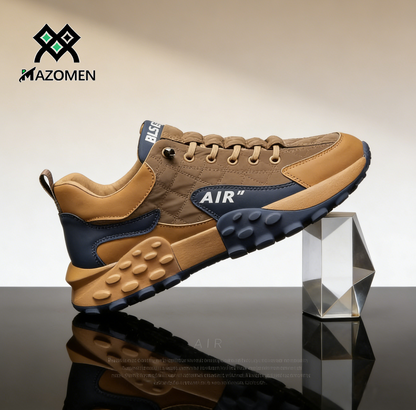 Mazomen®【🔥Περιορισμένης διάρκειας μισή τιμή | Δωρεάν κάλτσες αξίας 20€! ⏰】Unisex ορθοπεδικά παπούτσια 👞 | Άνετα και αντιολισθητικά | Ανακουφίζει από την κόπωση και το πρήξιμο των ποδιών ✨