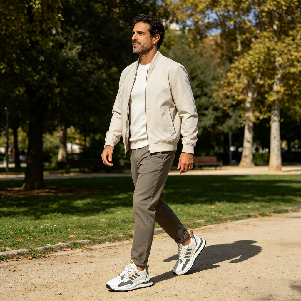 Mazomen® 【⏰Μισή τιμή σήμερα👟】 Αυτά τα παπούτσια είναι ιδανικά για ολοήμερες δραστηριότητες | Σχεδιασμός στήριξης καμάρας | Ανακουφίζει αποτελεσματικά από την κόπωση | Ανακουφίζει από τον πόνο | Βελτιωμένη αδιάβροχη και αντιολισθητική απόδοση👞