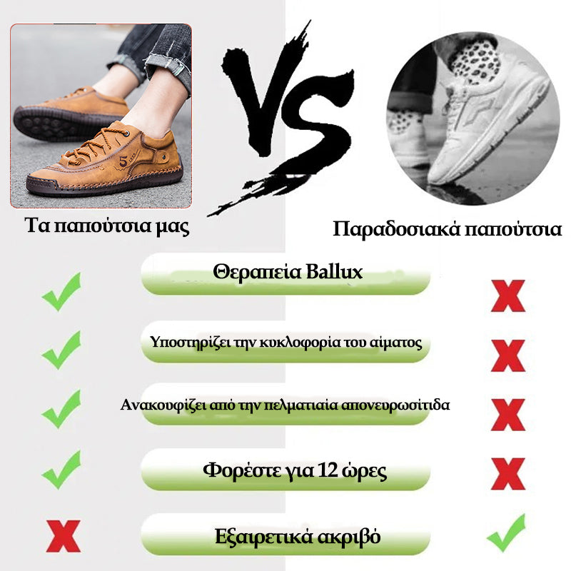 δερμάτινα παπούτσια