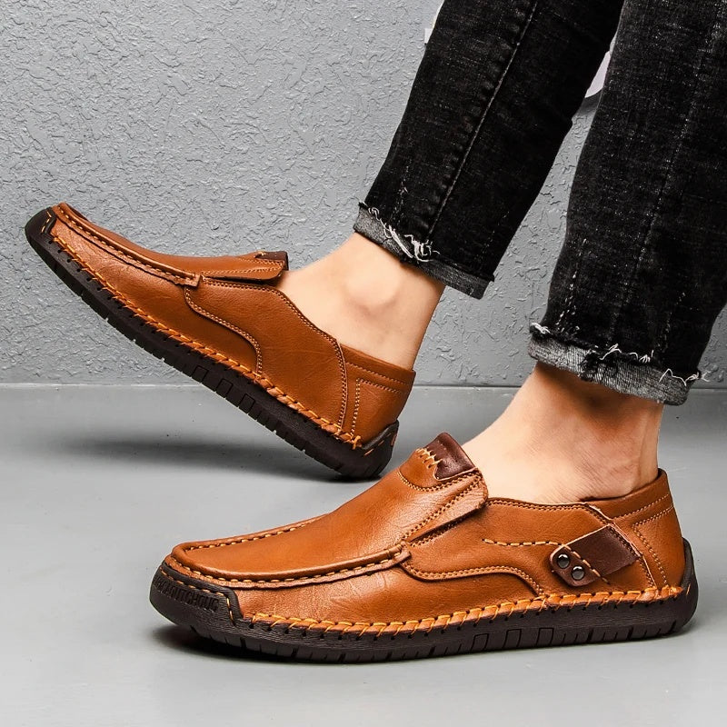 [60% de descuento por tiempo limitado, no te lo pierdas] Diseño ergonómico: zapatos de cuero modernos, suaves y cómodos (más cómodos)