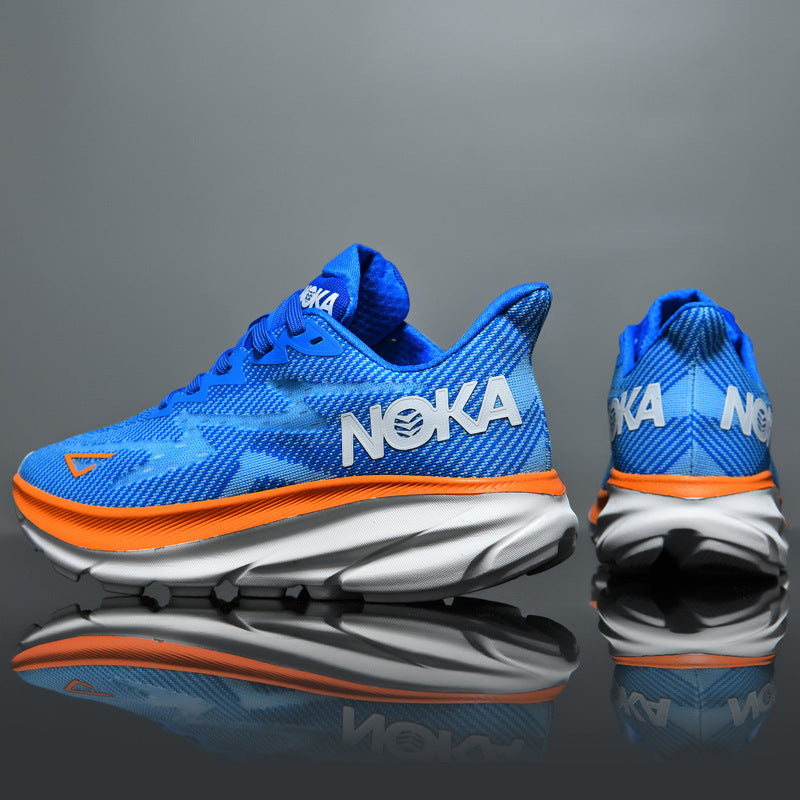 ⏰Σήμερα στη μισή τιμή👟 Τα παπούτσια για τρέξιμο είναι ιδανικά για ολοήμερες δραστηριότητες. Ο σχεδιασμός στήριξης της καμάρας ανακουφίζει αποτελεσματικά από την κόπωση.