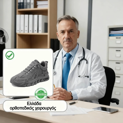 Mazomen® 【⏰Περιορισμένης διάρκειας έκπτωση 50% - Μην το χάσετε】Νέα εργονομικά ορθωτικά παπούτσια✅️|Διορθώνουν φυσικά το βάδισμα|Ανακουφίζουν από τον πόνο|Ενισχυμένη αδιαβροχοποίηση και αντοχή στην ολίσθηση 👞|Επιλεγμένο δέρμα υψηλής ποιότητας