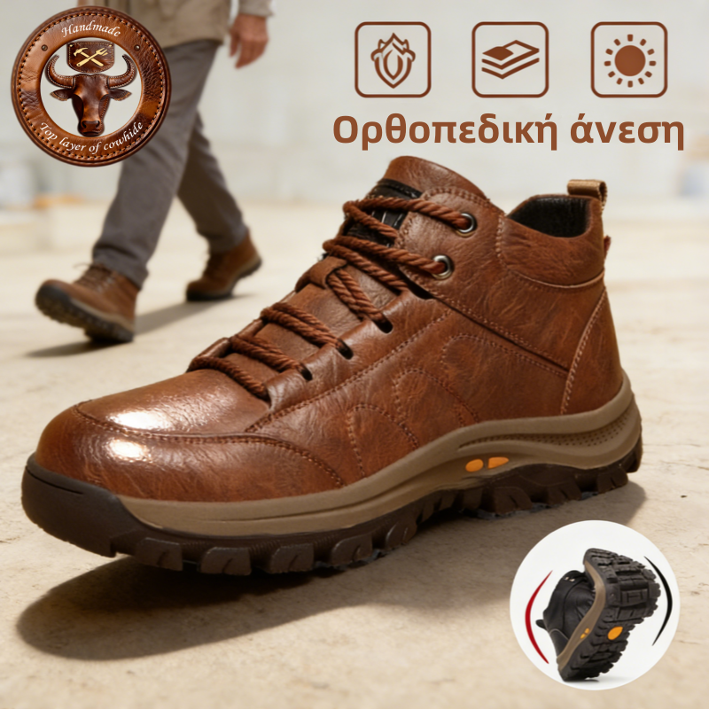 Dimarkent® | Έξυπνη εσωτερική σόλα ✅ Δέρμα υψηλής ποιότητας + Χειροποίητη ραφή - Απαραίτητα ορθοπεδικά παπούτσια