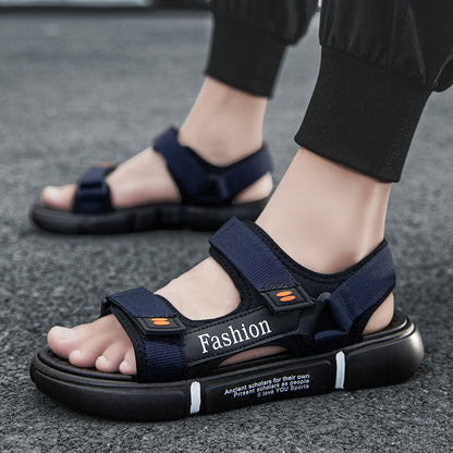 🔥Nový produkt v akcii za polovičnú cenu. Pánska ležérna letná outdoorová plážová obuv, priedušná a pohodlná.