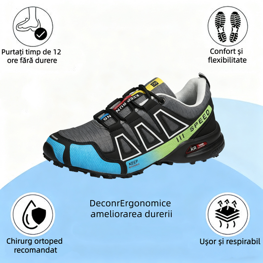 [⏰Reducerea de 55% de astăzi + livrare gratuită se termină în curând]Pantofi ortopedici cu design ergonomic pentru dureri de spate, articulații și picioare - unisex