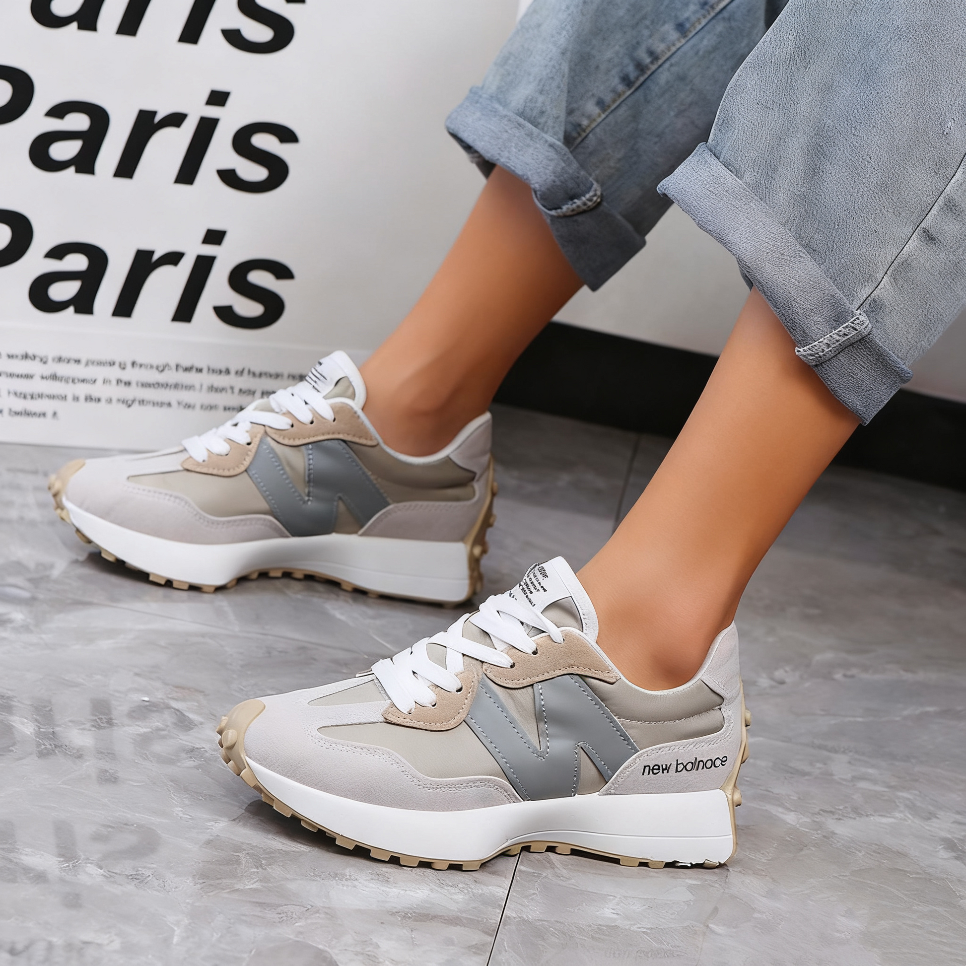 ⏰50% έκπτωση σήμερα👟Ανεπίσημα αθλητικά παπούτσια, ο σχεδιασμός με φαρδιά δάχτυλα μειώνει την πίεση στα πέλματα των ποδιών