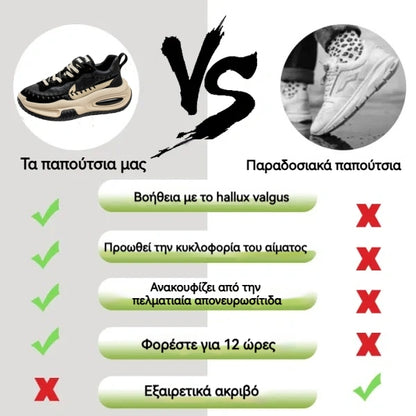🔥50% έκπτωση 👟 Unisex casual παπούτσια Ελαφριά και αναπνεύσιμα - άνετη και ανώδυνη εφαρμογή - εργονομικός σχεδιασμός