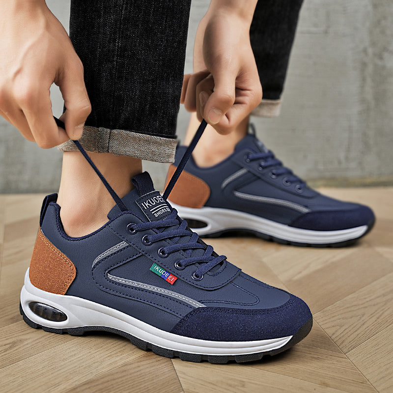 Mazomen® 【⏰Μισή τιμή σήμερα👟】 Αυτά τα παπούτσια είναι ιδανικά για ολοήμερες δραστηριότητες | Σχεδιασμός στήριξης καμάρας | Ανακουφίζει αποτελεσματικά από την κόπωση | Ανακουφίζει από τον πόνο | Βελτιωμένη αδιάβροχη και αντιολισθητική απόδοση👞（副本）