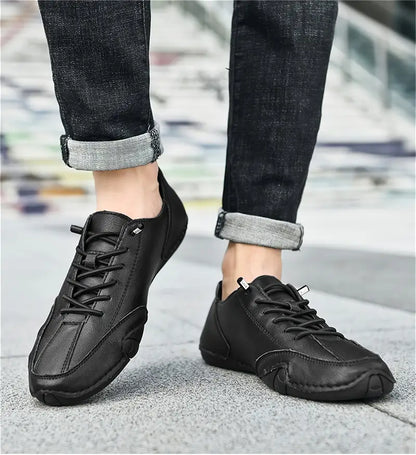 [60% de descuento por tiempo limitado, no te lo pierdas] Zapatos de cuero italianos elegantes y cómodos hechos a mano (soporte de arco, caminata más fácil)