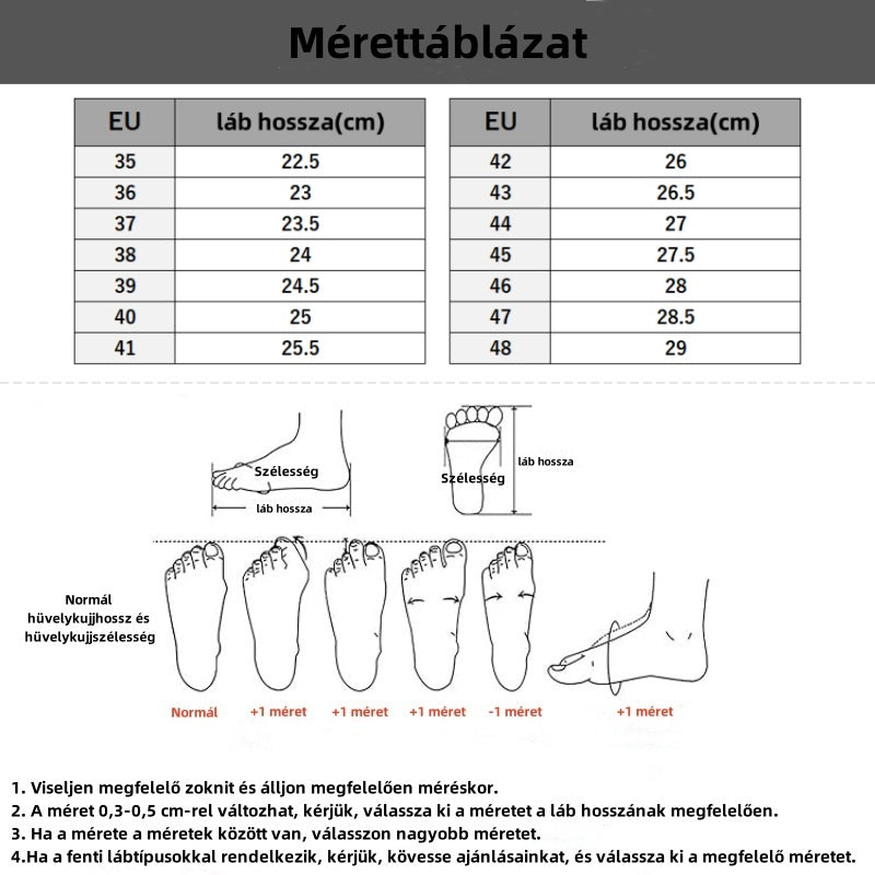 🎁[50% kedvezmény ma – ne hagyd ki] Ergonomikus kialakítású ortopéd cipő - kiváló minőségű bőr + téli gyapjú bélés + kézzel varrott 👞