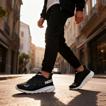 ⏰Σήμερα στη μισή τιμή👟 Τα παπούτσια για τρέξιμο είναι ιδανικά για ολοήμερες δραστηριότητες. Ο σχεδιασμός στήριξης της καμάρας ανακουφίζει αποτελεσματικά από την κόπωση.