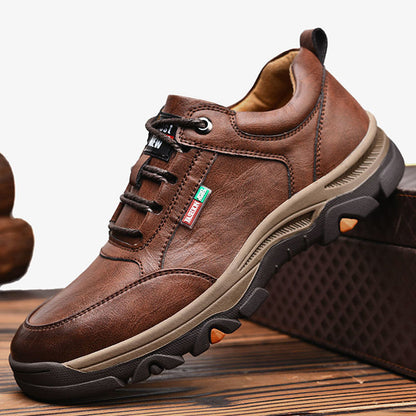 【⏰50% reducere astăzi - se încheie în curând】 Pantofi ortopedici cu design ergonomic - piele de înaltă calitate + cusături manual ✅ Un must-have pentru bărbați👞