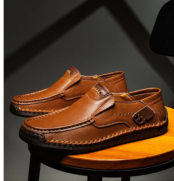 [60% de descuento por tiempo limitado, no te lo pierdas] Diseño ergonómico: zapatos de cuero modernos, suaves y cómodos (más cómodos)