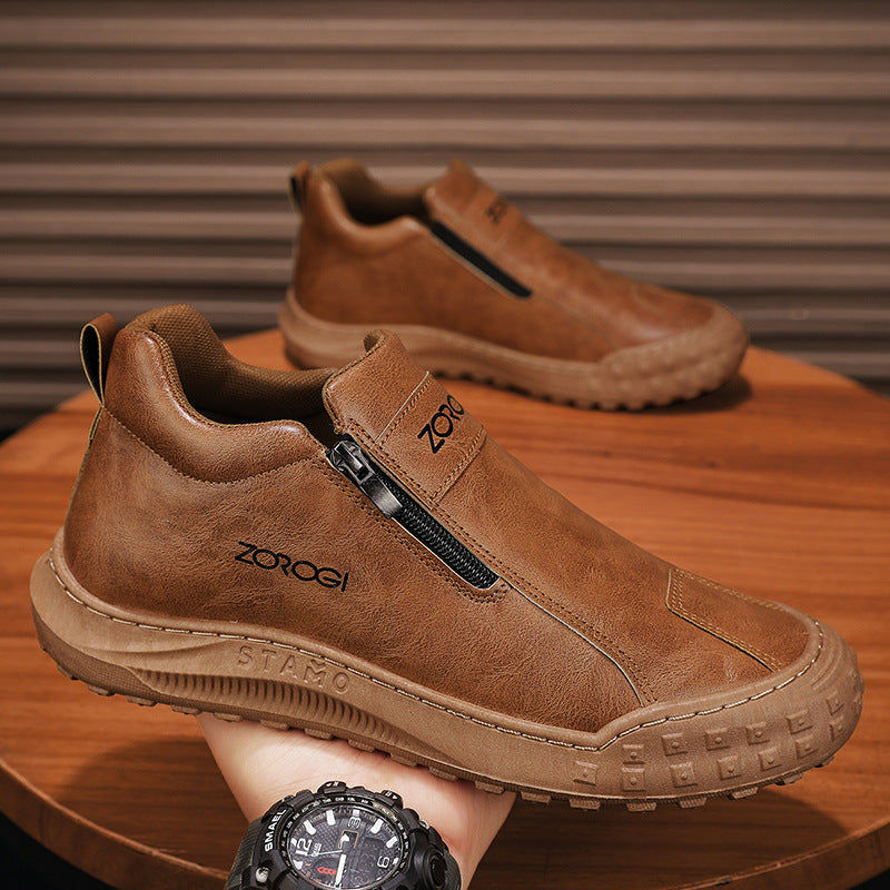 🔥50% έκπτωση σήμερα - μην το χάσετε⏰ - Μαλακά και άνετα δερμάτινα παπούτσια, άνετα στη χρήση, φορέστε τα απευθείας