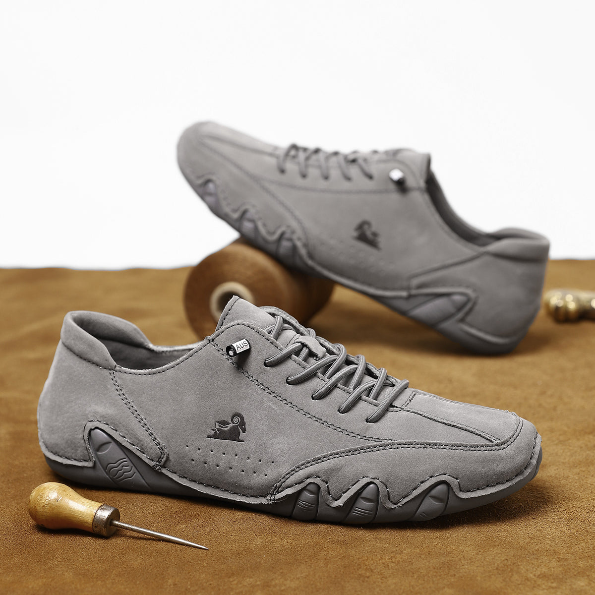 [60% de descuento por tiempo limitado, no te lo pierdas] Zapatos de cuero italianos elegantes y cómodos hechos a mano (soporte de arco, caminata más fácil)