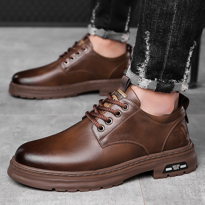 (🔥50% DESCONTO Hoje - Não Perca) Sapatos de Couro de Marca Italiana Macios e Confortáveis (Suporte de Arco - Facilita a Caminhada)
