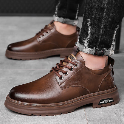 (🔥50% DESCONTO Hoje - Não Perca) Sapatos de Couro de Marca Italiana Macios e Confortáveis (Suporte de Arco - Facilita a Caminhada)