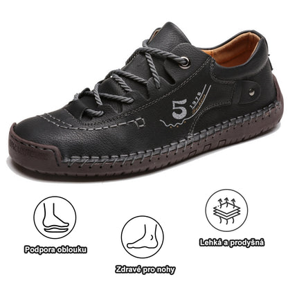 🛒Zľava za polovičnú cenu, do dneška. Ergonomická ortopedická obuv: vysoko kvalitná koža + ručne šitá