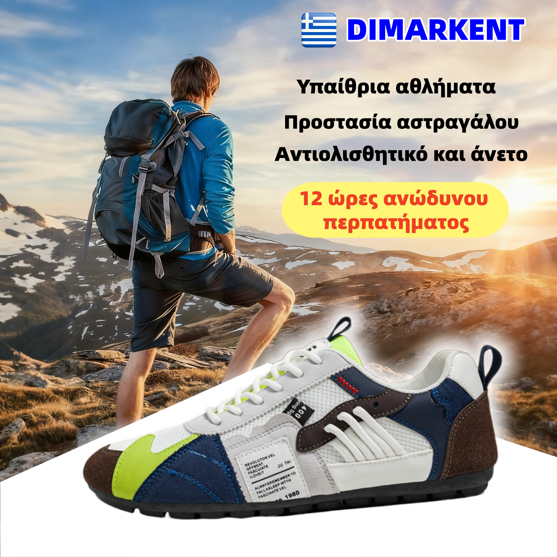 🔥Προσφορά Black Friday περιορισμένης διάρκειας: Ανδρικά και γυναικεία παπούτσια πεζοπορίας👟 Ο σχεδιασμός με φαρδιά δάχτυλα μειώνει την πίεση στο πόδι.