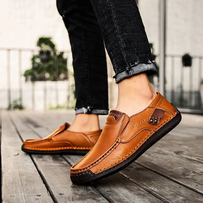 [60% de descuento por tiempo limitado, no te lo pierdas] Diseño ergonómico: zapatos de cuero modernos, suaves y cómodos (más cómodos)