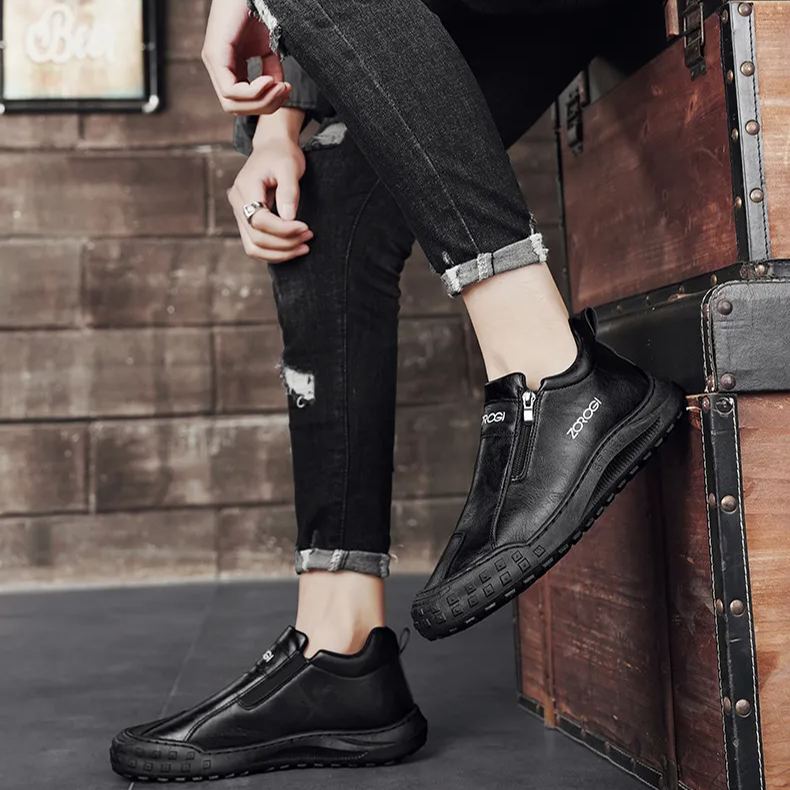 🔥50% έκπτωση σήμερα - μην το χάσετε⏰ - Μαλακά και άνετα δερμάτινα παπούτσια, άνετα στη χρήση, φορέστε τα απευθείας