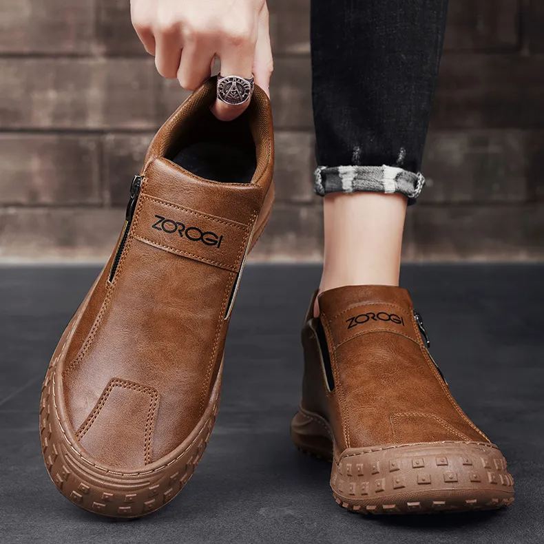 🔥50% έκπτωση σήμερα - μην το χάσετε⏰ - Μαλακά και άνετα δερμάτινα παπούτσια, άνετα στη χρήση, φορέστε τα απευθείας