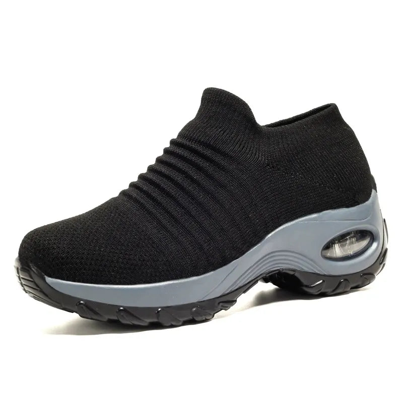 【🔥60% de descuento hoy - ¡no te lo pierdas!】🔥Zapatillas ortopédicas súper cómodas con colchón de aire✅Soporte de arco, mayor comodidad